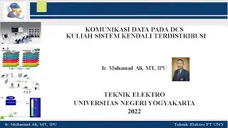 Kuliah Sistem Kendali Terdistribusi Pertemuan Ke-7 Komunikasi Data Pada DCS