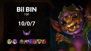 Bil Bin Gnar vs Jayce TOP - KR MASTER Patch 15.5