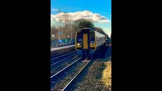Northern Train Arriving At Littleborough, Rochdale #shorts