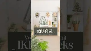 Mein neues Buch &bdquo;Weihnachten mit IKEA-Hacks&ldquo; ist da 😍✨ Link in der Videobeschreibung 😊