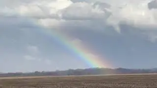 Bright rainbow