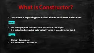 Constructor in Apex Salesforce #apex  #apexprogramming  #salesforce