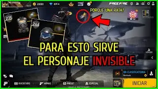 ¡Armadura de IROMMAN! Para esto SIRVE el PERSONAJE INVISIBLE *MORSE* Cambios IMPORTANTES en FF OB52🔥