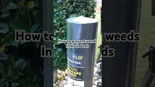 Best weed Prevention for ROCK beds !!