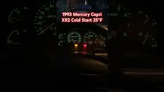 OMG SO COLD 🥶 #mercurycapri #caprixr2 #car #miata #drift