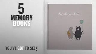 Top 10 Memory Books [2018]: Mamas & Papas Baby Contemporary Record Book
