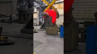 Big Flange Forging  #flange #flanges #forgedflange #forging #steel