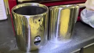 Honda S2000 Exhaust Tip Buffing / Cleaning