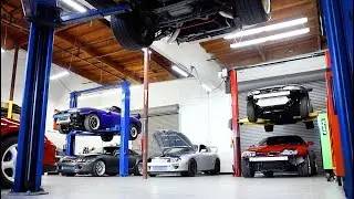 Patrick Blake Racing: MKIV Supra powerhouse shop introduction.