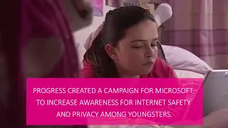 Awarded with a Global Sabre Award: Safer Internet with Microsoft & B-Brave boyband