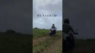 Hunter 350 hill ride.                                    #hunter350  #rawsound #royalenfield