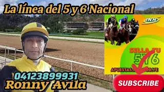 Las l&iacute;neas de Ronny &Aacute;vila para sellar el 5 y 6 Nacional La Rinconada reuni&oacute;n 03 y 04 