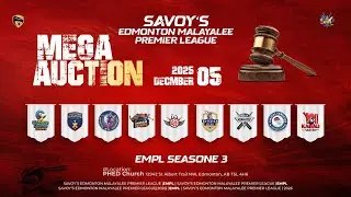 EMPL MEGA PLAYER AUCTION SEASON-3 | LIVE | EDMONTON | Edmonton Malayalee Premier League