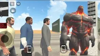 Michael Kill The Lava Titan Man //Gta 5 game play 🎮🎮🎮