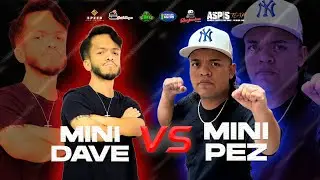 UNA PEQUE&Ntilde;A PELEA😳 MINI DAVE VS MINI PEZ| EL GUANTAZO 2025