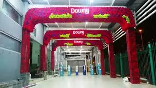 Downy Tunnel 2016 at Commuterline Station Sudirman
