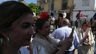 La Hermandad Filial Montillana de Nuestra Señora de los Remedios realiza el camino hasta Aguilar