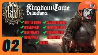 Kingdom Come Deliverance Hardcore Playthrough - Henry The Invalid! (All Negative Perks) ¦ Ep - 2