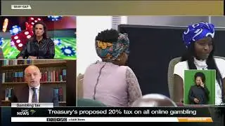 National Treasury propose 20% tax on all online gambling