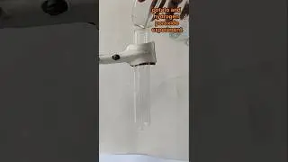 Научный эксперимент с реакцией перекиси водорода и картофеля #короткометражки #эксперимент #физик...