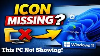 Windows 11 Pro-তে My Computer Icon দেখা যাচ্ছে না? সমাধান দেখুন | Fix Missing This PC Icon