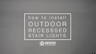 How to install DEKOR&reg; Stair Lights in minutes