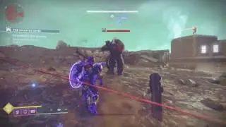 Sentinel Titan's super ability on the strike: The Inverted Spire