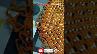 Beautiful Thalpos design 👍🏻🤩💥 #shorts#thalpos#motibalathalpos#crochet