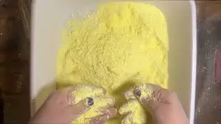 ASMR GYM CHALK (BABY'S FIRST GYM CHALK CRUSH!)