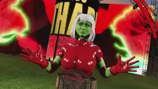 Power Girl vs. Butt Witch (c), Extreme Rules, Hardcore Championship (Go Planet! XII, M5)