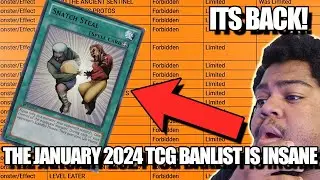 THE YUGIOH TCG JANUARY 2024 BANLIST IS INSANE