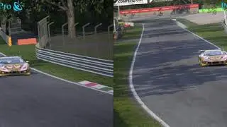 ACC - PS4 Pro vs PC - Lambo @ Monza