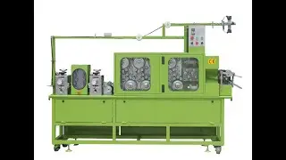 YFM-M336J Auto metal chain zipper rolling and polishing machine (12 wheels)