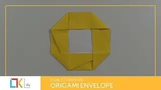 Origami toys #109 - How to make an origami envelope XIII