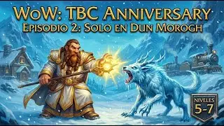SAZZRA EN SOLITARIO ❄️ Misiones en el fr&iacute;o de Dun Morogh (Niveles 5-7) | WoW TBC Anniversary #2