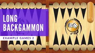 How to Play Long Backgammon |  Situation 2