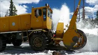 WYDOT Clears Snow on WYO 130
