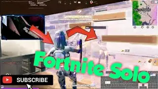 Fortnite solo with keyboard overlay | Tearful HD