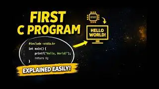 First C Program Explained Like Never Before | Beginner Friendly | Computer Science Basics | YourCS