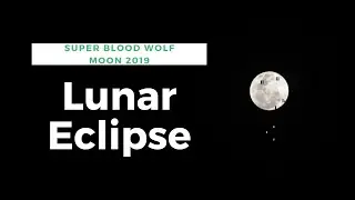 Super Blood Wolf Moon Eclipse 2019