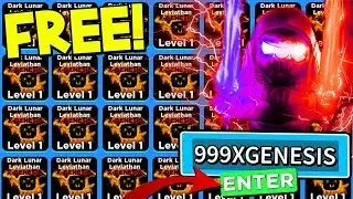 I GOT UNLIMITED FREE X-GENESIS PETS IN NINJA LEGENDS!? *Roblox* (Giveaway)