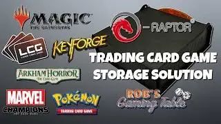 e-Raptor Trading Card Game Storage Solution