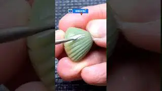 Cool Luminous shells 🐚#jade #sculpture #handmade #etsy #usa #handwork #jewelrybusiness #jewelry #cr