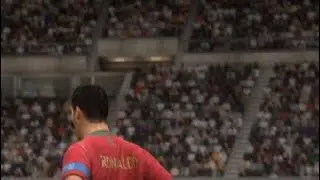 CR7 dipping free kick in Fifa 21