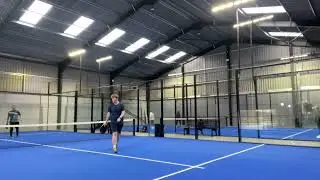 LTA padel Level 2 instructor course readiness test- Demonstration 