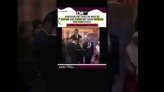 Pakistan PM Sehbaz sharif Ignored in SCO Summit Arrival In China #shorts