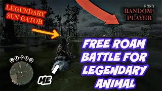 Battle for the Legendary Sun Gator - Red Dead Online Free Roam - Sun Gator Location