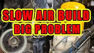 Why Your Truck Builds Air Slow Even With No Obvious Leaks