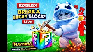 !Live ⛏️ Break a Lucky Block!