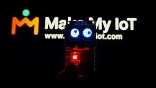 Moving Eyes on OLED with ESP32 | Auto-Generated Project from MakeMyIoT.com